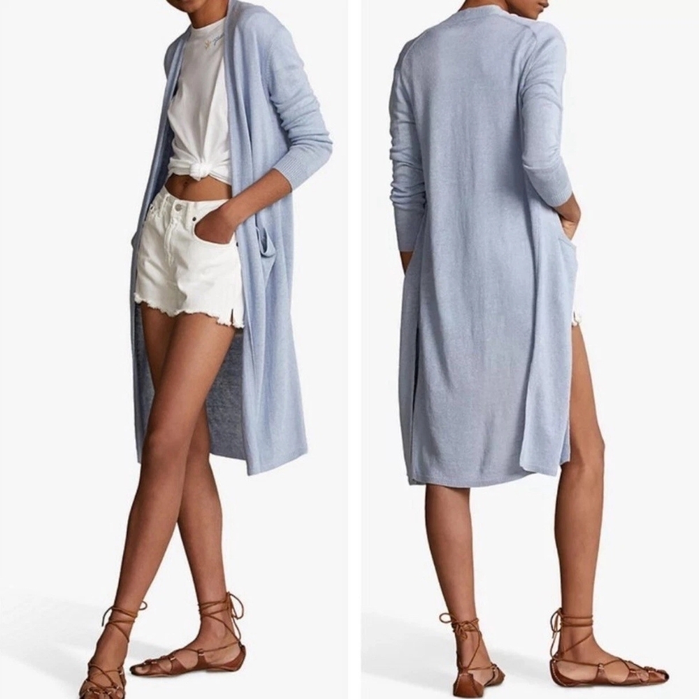 Ralph Lauren Soft Blue Women's Swim Cover-Up